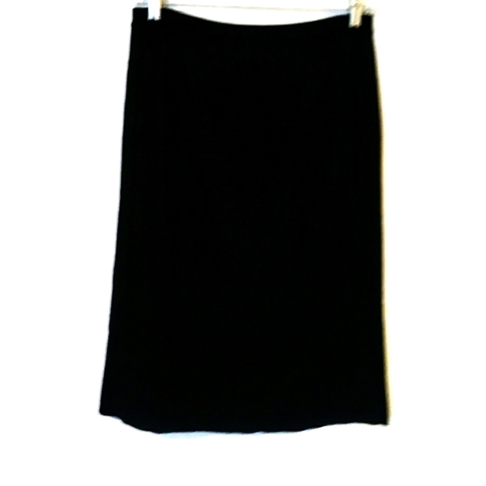 Spencer Jeremy Black Knit Pencil Skirt